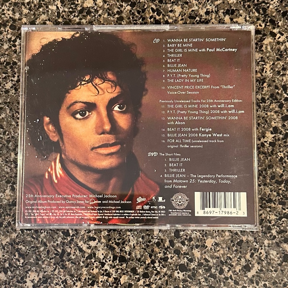 Michael Jackson Thriller CD Special Edition - Picture 2 of 4